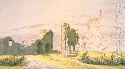 Friedrich Caspar David - Ruins of Eldena Abbey