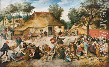 Brueghel Pieter the Younger - The Peasant Wedding