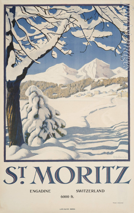 Colombi Plinio - St. Moritz (Poster)