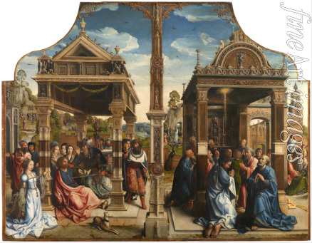 Orley Bernaert van - Altar mit Szenen aus dem Leben der Apostel Thomas und Matthias
