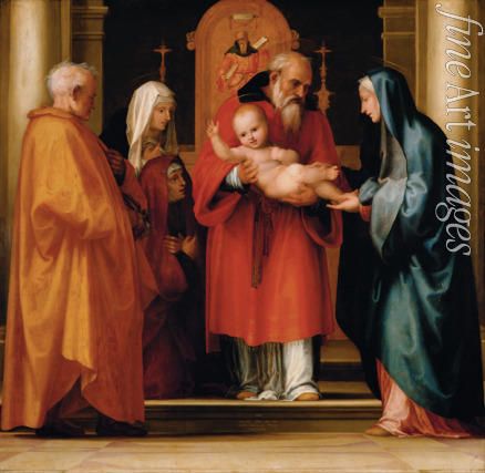 Frà Bartolomeo (Baccio della Porta) - Die Darbringung Christi im Tempel