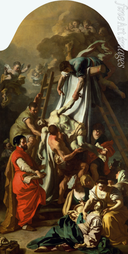 Solimena Francesco - The Descent from the Cross