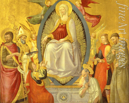 Neri di Bicci - The Assumption of the Blessed Virgin Mary
