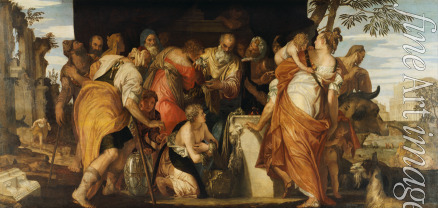 Veronese Paolo - Die Salbung Davids (Samuel salbt David zum König)