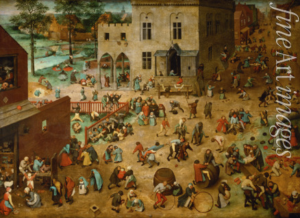 Bruegel (Brueghel) Pieter der Ältere - Kinderspiele