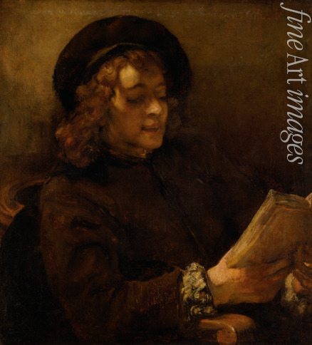 Rembrandt van Rhijn - Titus van Rijn, the Artist’s Son, Reading