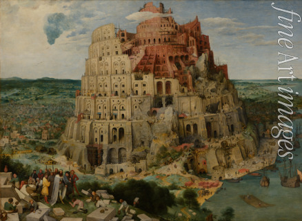 Bruegel (Brueghel) Pieter der Ältere - Der Turmbau zu Babel