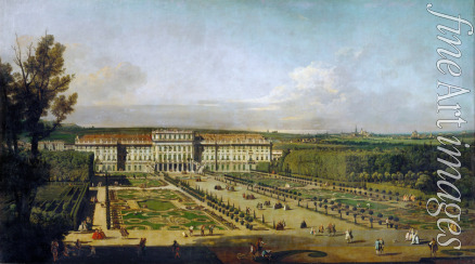 Bellotto Bernardo - Schönbrunn Palace viewed from the gardens