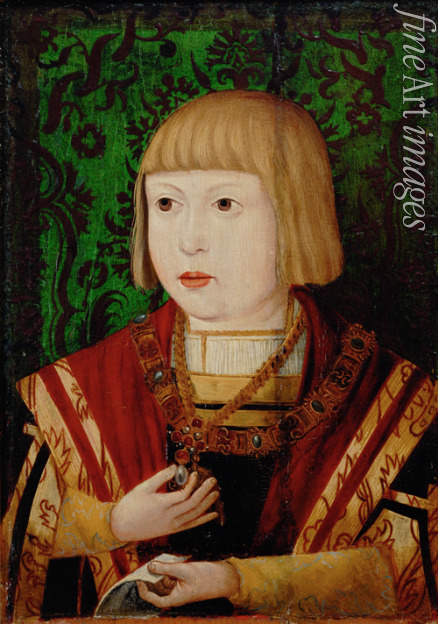 Unbekannter Künstler - Kaiser Ferdinand I. (1503-1564) im Alter von zehn oder zwölf Jahren