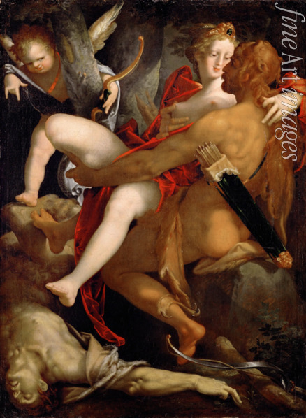 Spranger Bartholomeüs - Herakles, Deianeira und Nessos