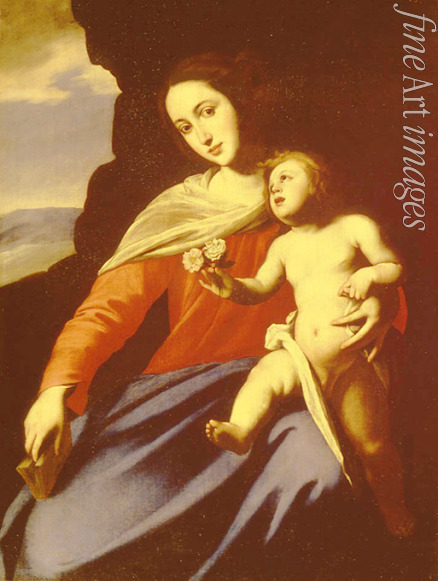 Stanzione Massimo - Madonna mit dem Kinde