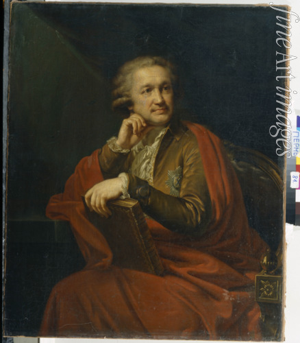 Lampi Johann-Baptist von the Elder - Portrait of Prince Alexander Sergeevich Stroganov (1733-1811)
