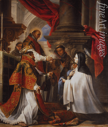 Cabezalero Juan Martín - The Communion of Saint Theresa