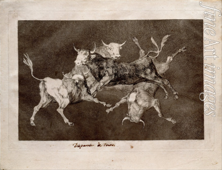 Goya Francisco de - Fool's Folly (from the series Los Disparates (Follies)