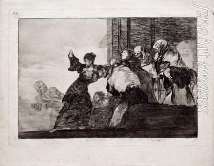 Goya Francisco de - Poor Folly (from the series Los Disparates (Follies)