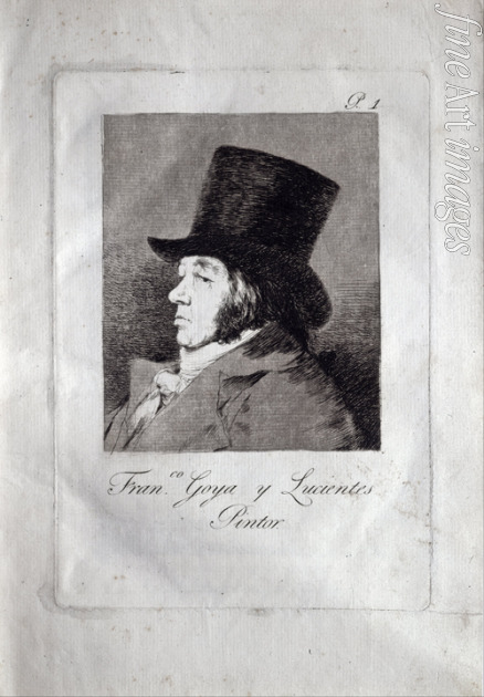 Goya Francisco de - Selbstbildnis