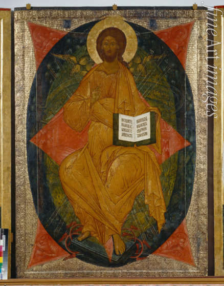 Russian icon - Christ in Majesty (From the Deesis Range)
