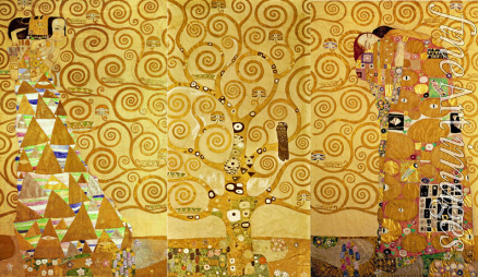 Klimt Gustav - The Stoclet Frieze, Detail: The Expectation, Tree of Life