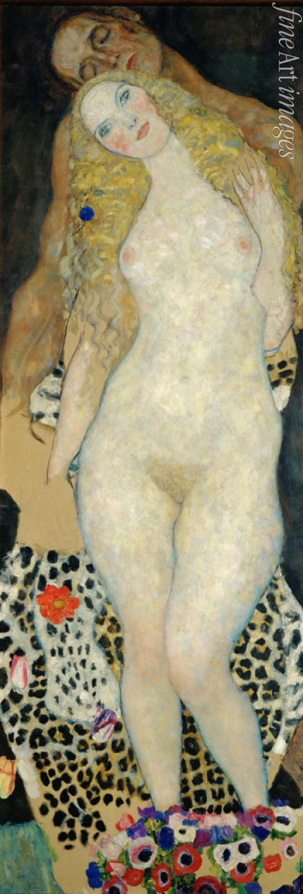 Klimt Gustav - Adam and Eve