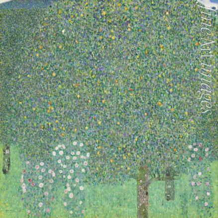 Klimt Gustav - Rosen unter Bäumen