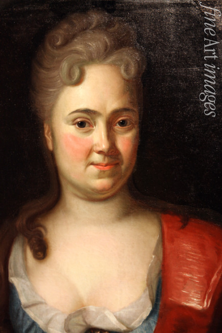 Møller Andreas - Porträt der Kaiserin Katharina I. (1684-1727)
