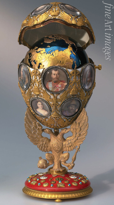 Wigström Henrik Immanuel (Fabergé-Werkstatt) - Das Ei zum 300-jährigen Jubiläum der Romanow-Dynastie