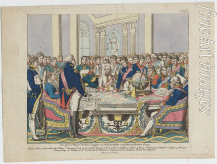Campe August Friedrich Andreas - The Congress of Vienna