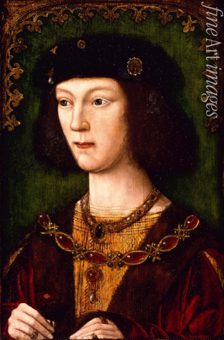 Englischer Meister - Porträt von König Heinrich VIII. von England