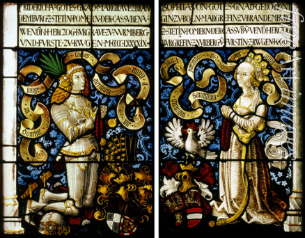 Kamberger Hans - Margrave Frederick of Brandenburg-Ansbach (1460–1536) and his wife Sophia Jagiellon (1464–1512)