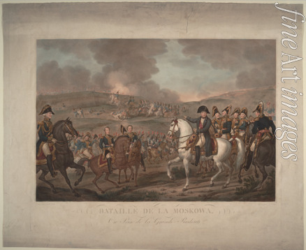 Vernet Carle - The Battle of Borodino on August 26, 1812