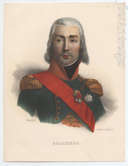 Mauraisse Charles Emile - Portrait of Jean-Baptiste Bessières (1768-1813), Marshal of France