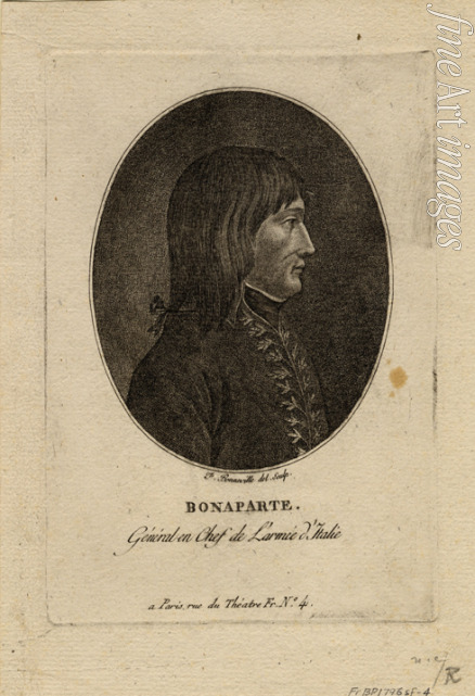 Bonneville François - Napoleon als Oberbefehlshaber der Italienarmee