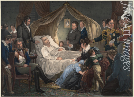 Steuben Charles de - Death of Napoleon