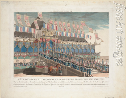 Aubertin François - Festivities at the Coronation of Napoleon