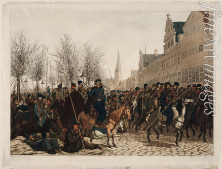 Suhr Christoph - Cossacks in Hamburg, 18 March 1813