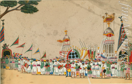 Indian Art - Festival procession