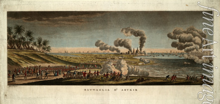 Pera Giuseppe - The Battle of Abukir on 25 July 1799