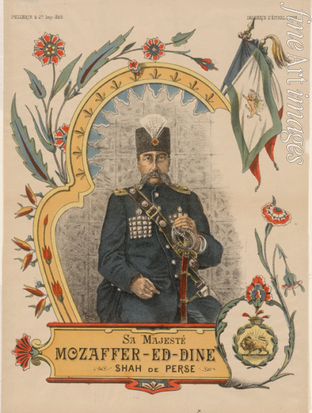 Anonymous - Mozaffar ad-Din Shah Qajar (1853-1907), Shahanshah of Persia