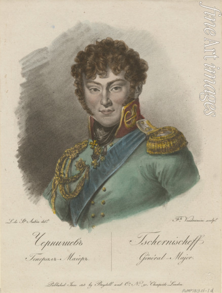 Vendramini Francesco - Portrait of Count Alexander Ivanovich Chernyshov (1786-1857)