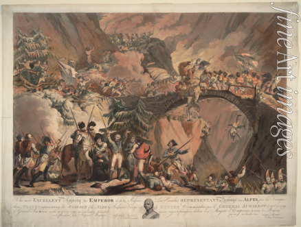 Porter Robert Carr - Die Armee von Alexander Suworow überquert die Alpen 1799