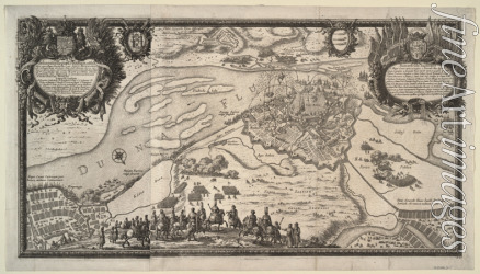 Pérelle Adam - Die Belagerung von Riga durch die russische Armee unter Zar Alexei I. 1656