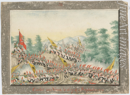 Unbekannter Künstler - Die Belagerung von Warna im September 1828