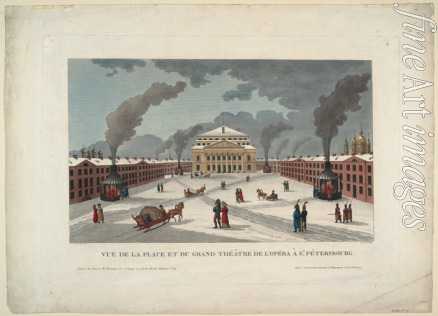 Courvoisier-Voisin Henri - Das Kaiserliche Bolschoi Theater in Sankt Petersburg