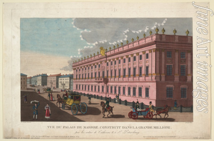 Courvoisier-Voisin Henri - Der Marmorpalast in Sankt Petersburg