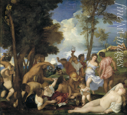 Titian - The Bacchanal of the Andrians