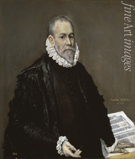 El Greco Dominico - Portrait of a Physician