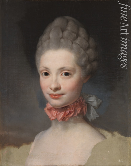 Mengs Anton Raphael - Portrait of Maria Luisa of Parma as Princess of Asturias