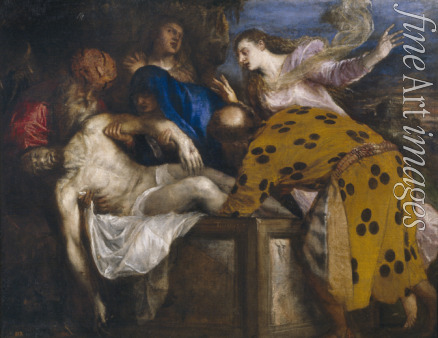 Titian - The Entombment of Christ