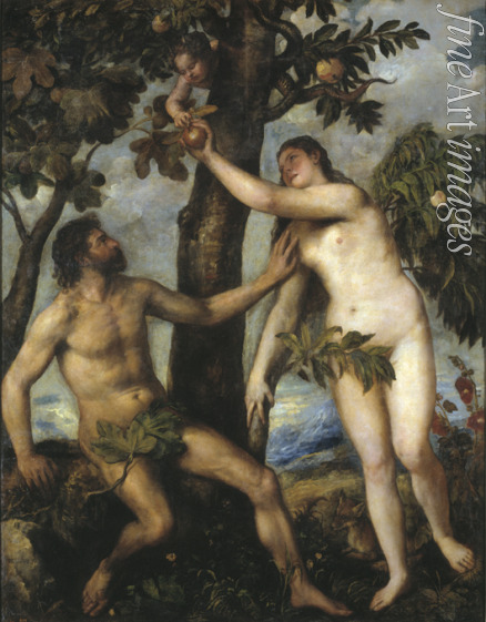 Tizian - Adam und Eva