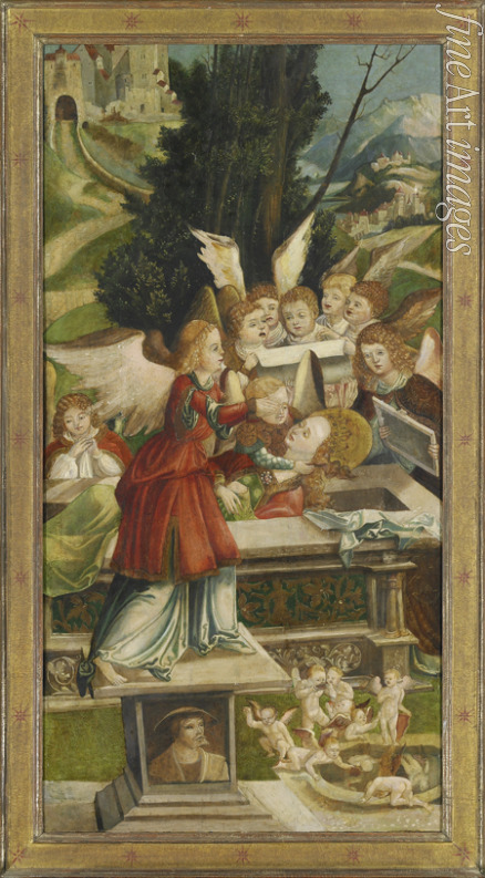 Greimold Jörg - The Entombment. Wing from the Saint Agatha Altar